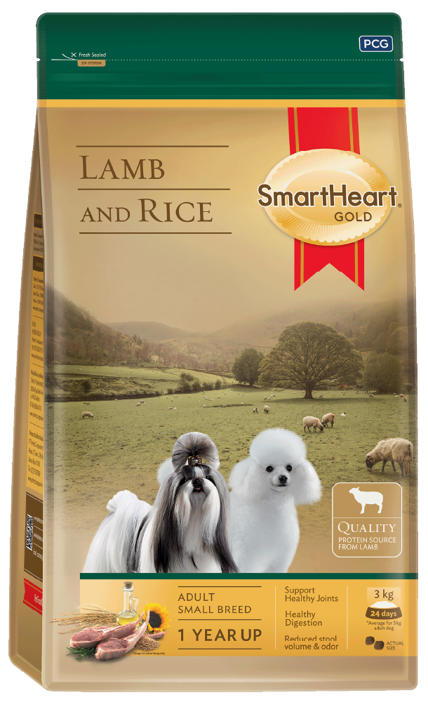 自然犬糧 - 牧野羊肉+米 - 中小型犬