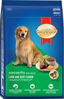 SMARTHEART ADULT DOG FOOD ROAST LAMB & RICE FLAVOR