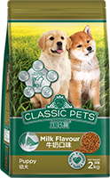 CLASSIC PETS DRY PUPPY FOOD MILK FLAVOR