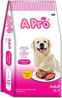 A PRO DRY DOG FOOD GRILL BEEF FLAVOR