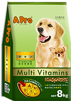 A PRO DRY DOG FOOD CHICKEN FLAVOR