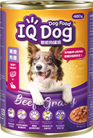 IQ CANNED DOG FOOD BEEF GRAVY