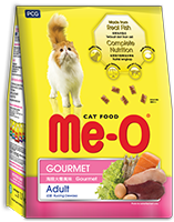 ME-O DRY CAT FOOD GOURMET 
