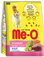 ME-O DRY CAT FOOD GOURMET