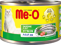 ME-O CANNED CAT FOOD-SARDINE IN JELLY 