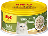 ME-O CANNED CAT FOOD - TUNA IN JELLY TOPPING GREEN PEA