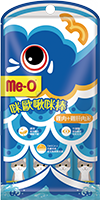 ME-O CREAMY TREATS CHICKEN & LIVER FLAVOR 