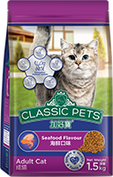 CLASSIC PETS DRY CAT FOOD SEAFOOD FLAVOR