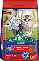 CLASSIC PETS DRY CAT FOOD CHICKEN FLAVOR