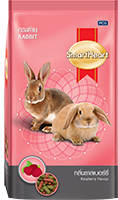 SMARTHEART RABBIT DIET DRY RABBIT FOOD RASPBERRY FLAVOR 