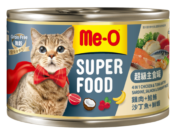 主食罐 - 雞肉+鮭鮪沙丁魚+鮮蝦口味