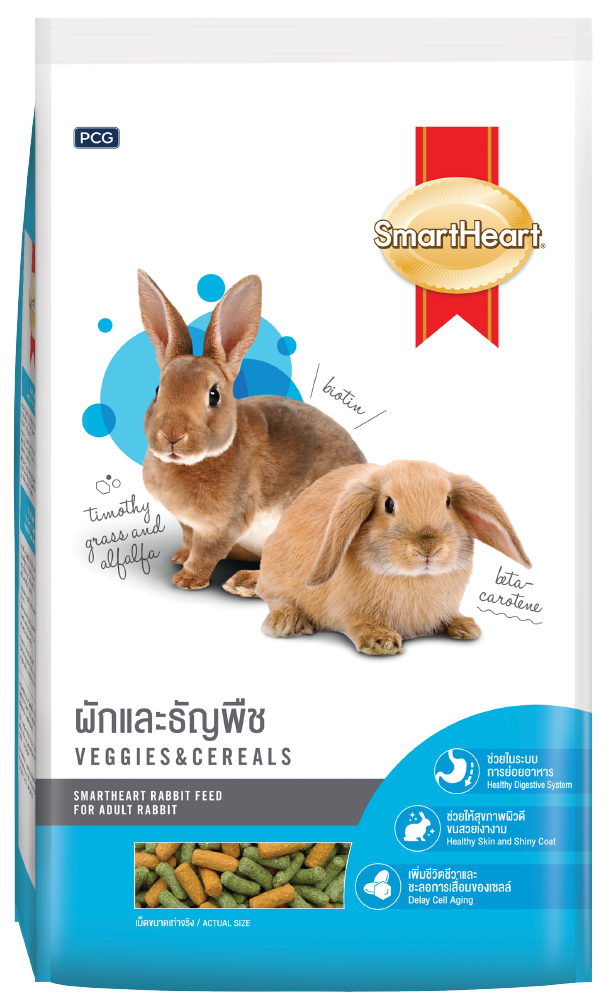 寶貝兔子飼料 - 五穀蔬菜口味