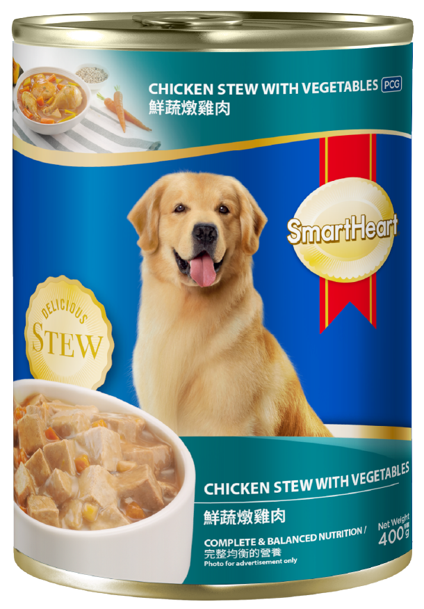 犬罐 - 鮮蔬燉雞肉